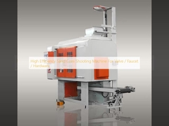 Hoog efficiënte zandkern schietmachine voor klep / kraan / hardware