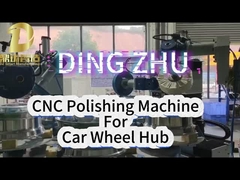 CNC-poetsmachine voor koperoppervlakte industrie deurgrepen voor auto wielen hub