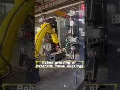 Robotslijpen van verschillende metaalgieten