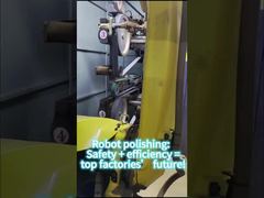 Volautomatische ontbraam-, polijst- en slijpmachine voor roestvrijstalen kranen