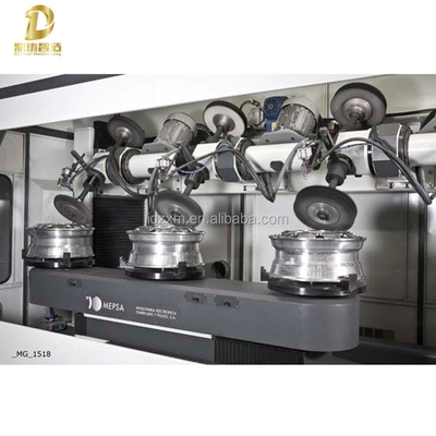 Stainless Steel Brass Handle Metal Automatic CNC Polishing Machine Customized