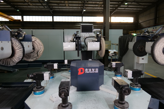 kopen CNC Robot Polijstmachine 6-Assig Multi-Station voor Metaal Slijpen online vervaardiging