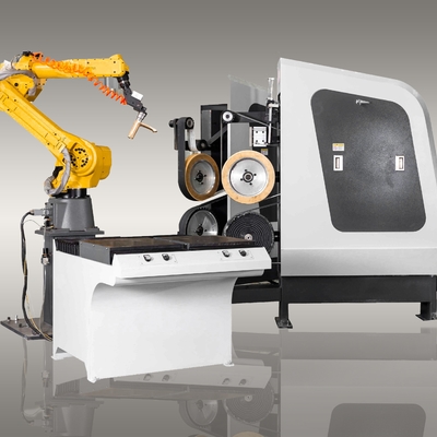 CNC het Robotachtige Polijstenmachine Malen voor Messingstapkranen met 1.5KW-Stepper Motor