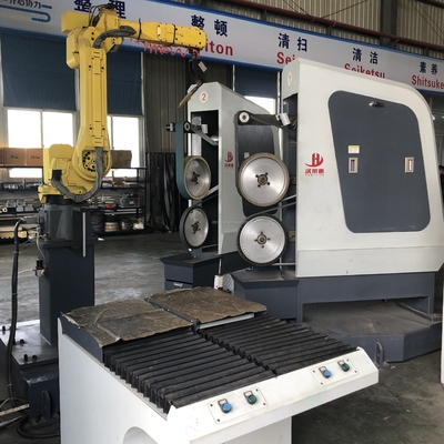 CNC de Robotachtige Automatische Malende Machine van het Oppervlaktewapen voor de Montage van de Gieterijtapkraan