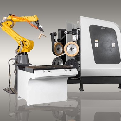 CNC Roestvrij staal Automatische Malende Machine/de Machine van het Robotmalen voor de Mixer van de Douchekraan