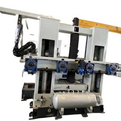 4 posten Slimme Type Automatische Oppoetsende Machine met Servomotor