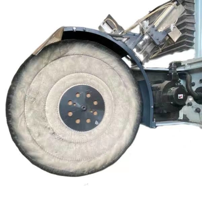 Hoge Output 2 Posten Automatische Oppoetsende Machine voor het Robotachtige Oppervlakte Oppoetsen
