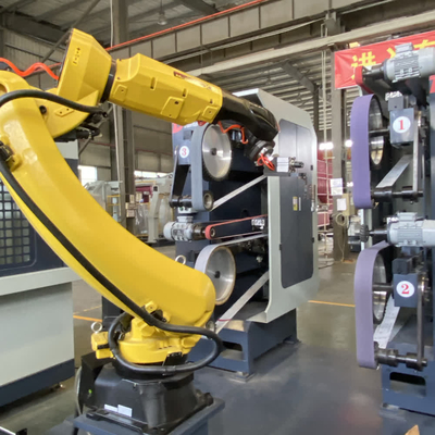 Robotgordelsander voor het polijsten van apparatuur en badkamerindustrie