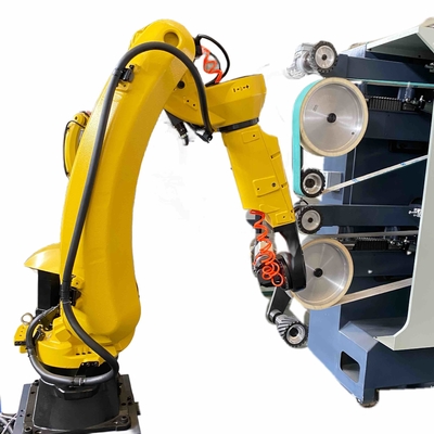 Flexible robot grinding cell voor polijsttoepassingen met 380V spanning