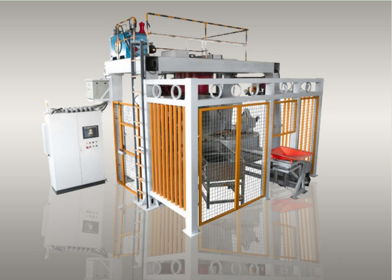 Twee stations lage druk gietmachine met een capaciteit van 2800 kg