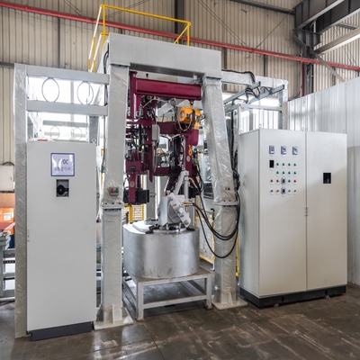 OEM geoptimaliseerde koper kraan gietoplossingen aanpasbare gietmachines