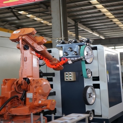 Automatische industriële polisher met meerdere wielen voor deurgrepen, meubels, auto-onderdelen en arbeidsbesparing