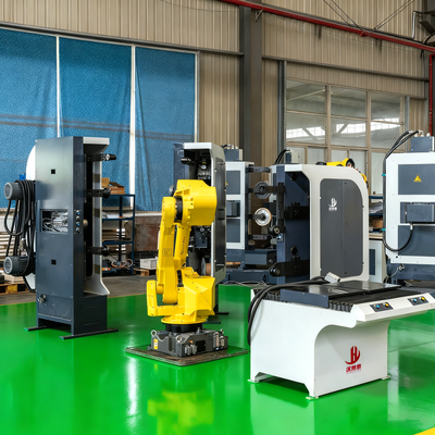 Automatische hoogproductieve poetsrobot voor spiegel glanzende metaal werkstuk deburring machine