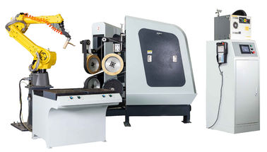 Van het de Celmetaal van de hoge prestatiesfunac Robot Deburring Machine 380V voor Tapkraan/Handvat/Waterkraan