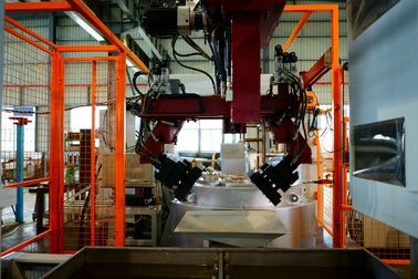 Van het de Matrijzenafgietsel van de messings Lage Druk het Gebruik van de de Machine Grondstof in Geel Messing