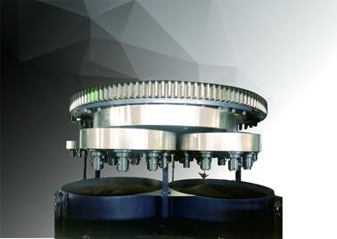 2 posten automatiseerde de Roterende het Oppoetsen Machine Hoge Flexibiliteit Industriële Machines