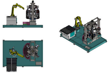 Servomotor Automatische Oppoetsende Machine voor de Productie van de Waterkraan