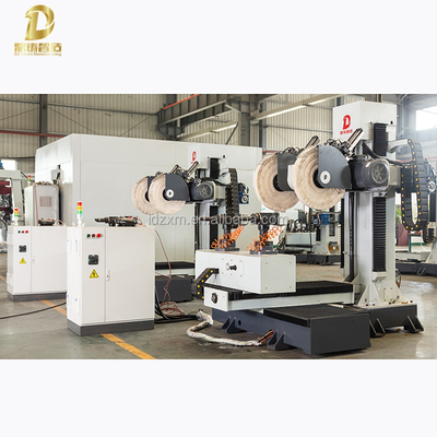 Automatische CNC-poetsmachine met messinghandgreep Aanpasbaar programma voor 2 of 4 stations