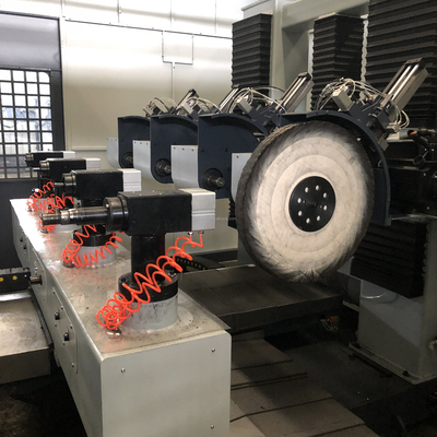 CNC van de metaalbank Oppoetsende Machine Digitale Controle voor het Sanitaire Handvat van de Warendeur