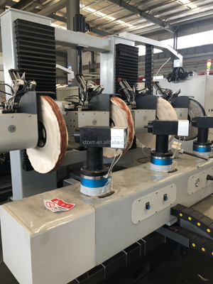 Van de de Tapkraan Robotachtig Oppoetsend Machine van de koperoppervlakte het Koolstofstaalmateriaal met CNC Systeem
