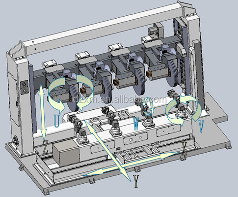 17KW PLC van de metaal de Oppoetsende Machine Poolse Machine van de Controletrommel voor Aluminium