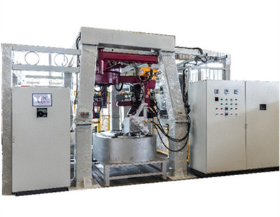 Automatische afvoerkraan Lagedruk spuitgietmachine met twee manipulatoren