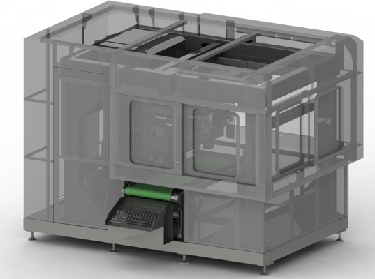 Sprue van de gieterij de Dubbele Lintzaag/van de Stootbordensnijmachine CNC Machine van de Controle Automatische Lintzaag